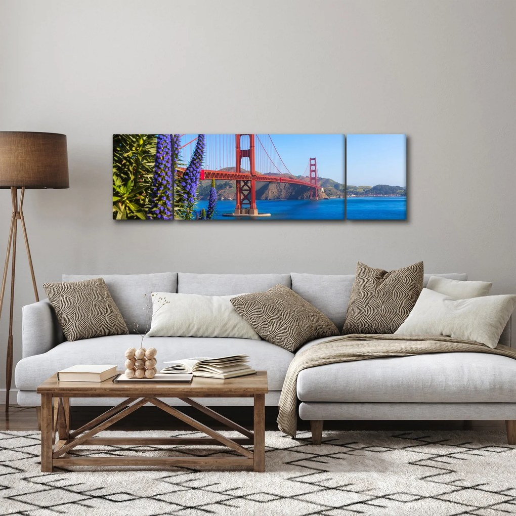 Obraz - Most Golden Gate, San Francisco (170x50 cm)