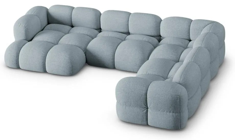 Jasnoniebieski narożnik (prawostronny/w kształcie litery U) Loretto – Cosmopolitan Design
