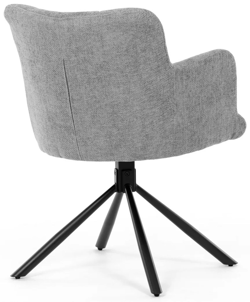 Zestaw krzeseł obiadowych z mechanizmem powrotnymDCH-T1122 GREY2, 2 szt.