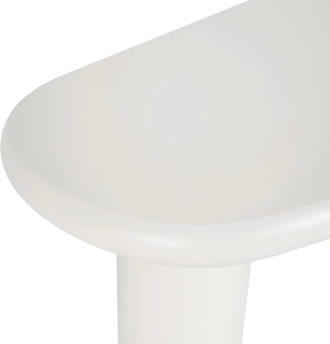 Stolik Kawowy EDME 128 cm Biały Nowoczesny