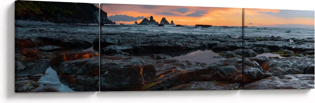 Obraz - krajobraz w Nowej Zelandii (170x50 cm)
