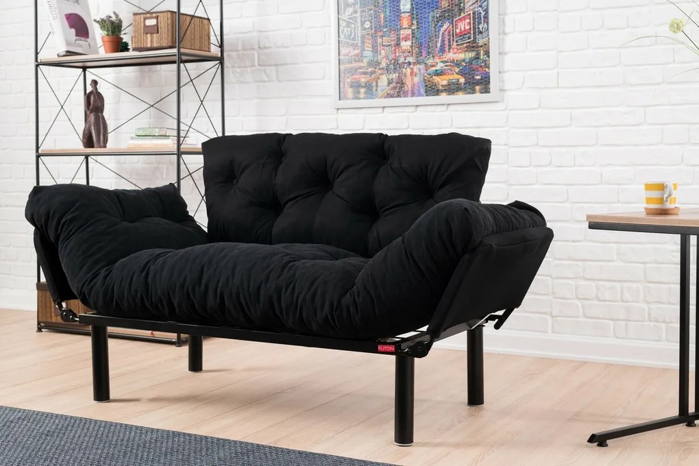 Sofa rozkładana Nitta Black