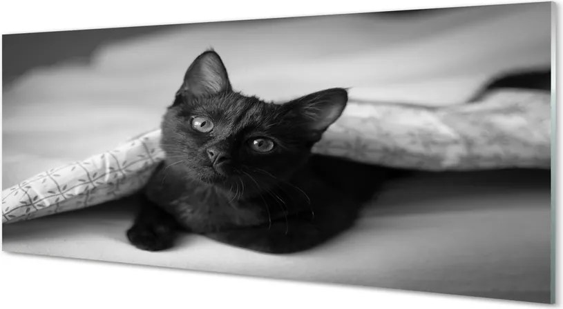 Szkło do Kuchni na Ścianę Przytulny Poranek pod Kołdrą