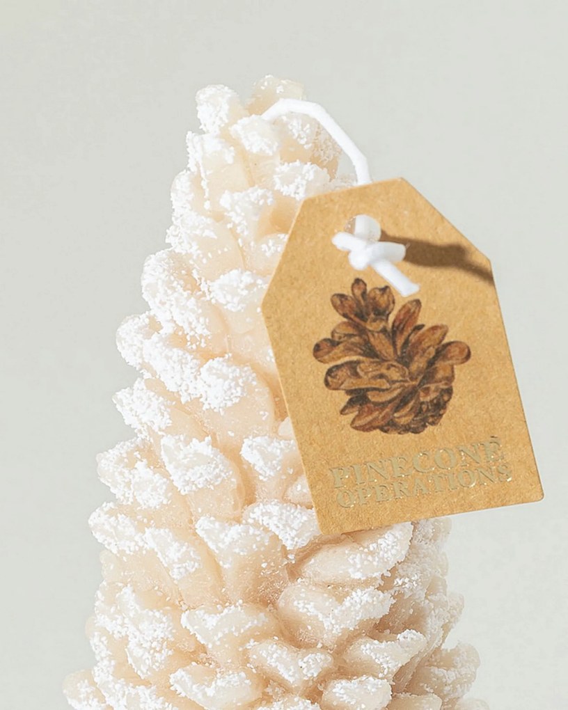 Świeca Pine Frost I 7x18 cm