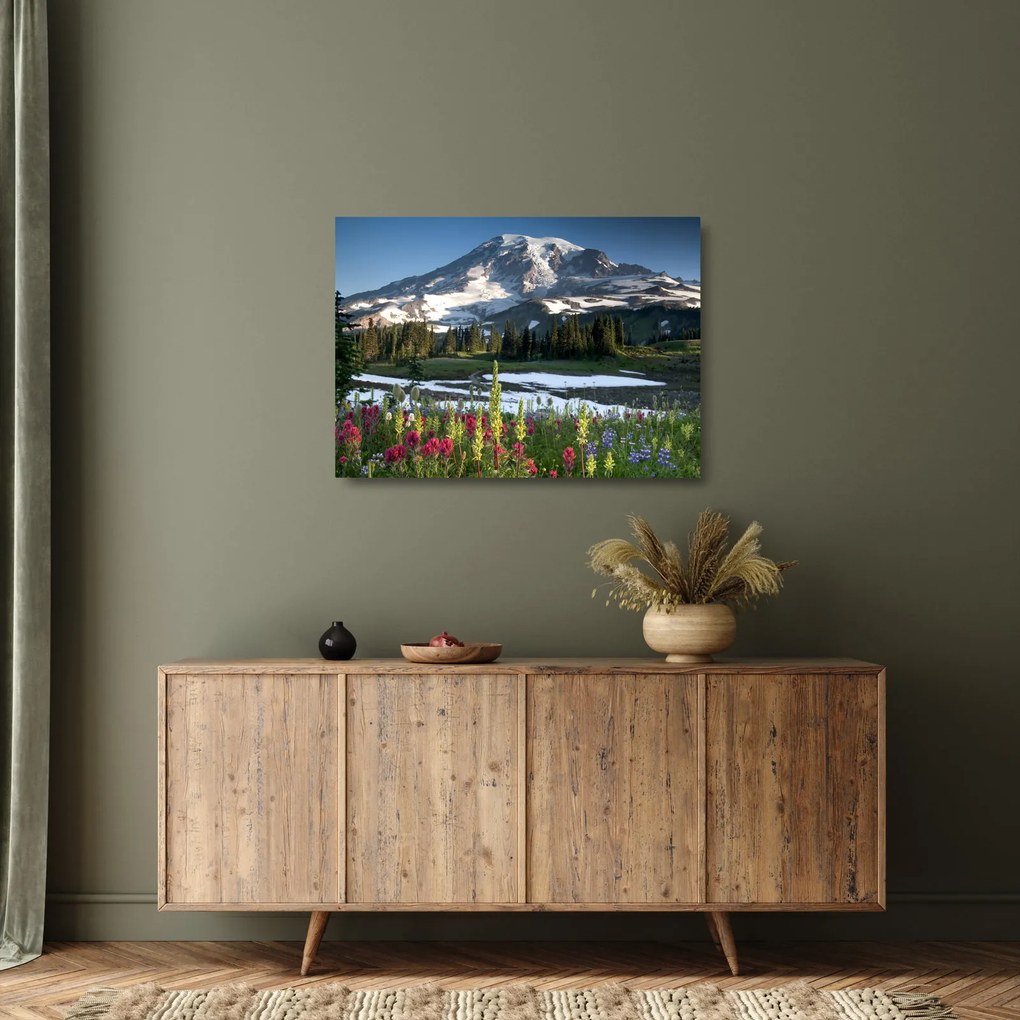 Obraz na szkle - Mount Rainier (70x50 cm)