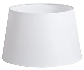 Abażur lniany biały 25/16