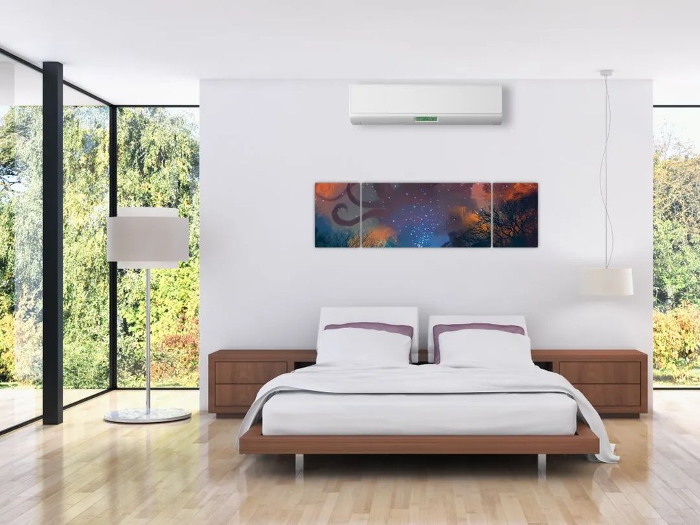Obraz - Czarujący czarodziej (170x50 cm)