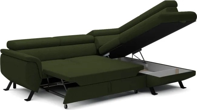 Narożnik RAVEN L z funkcją spania WERSAL