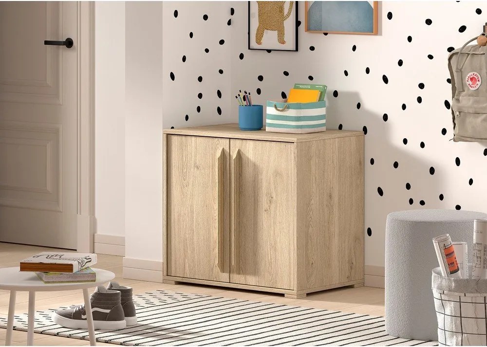 Komoda dziecięca w naturalnym kolorze 68x62x43 cm Sam – Vipack