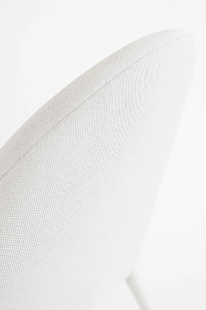 Pack 4 Krzesa White Vint Tkanina