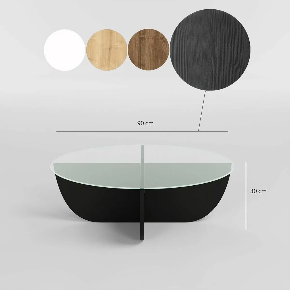 Stolik konferencyjny Lily Black