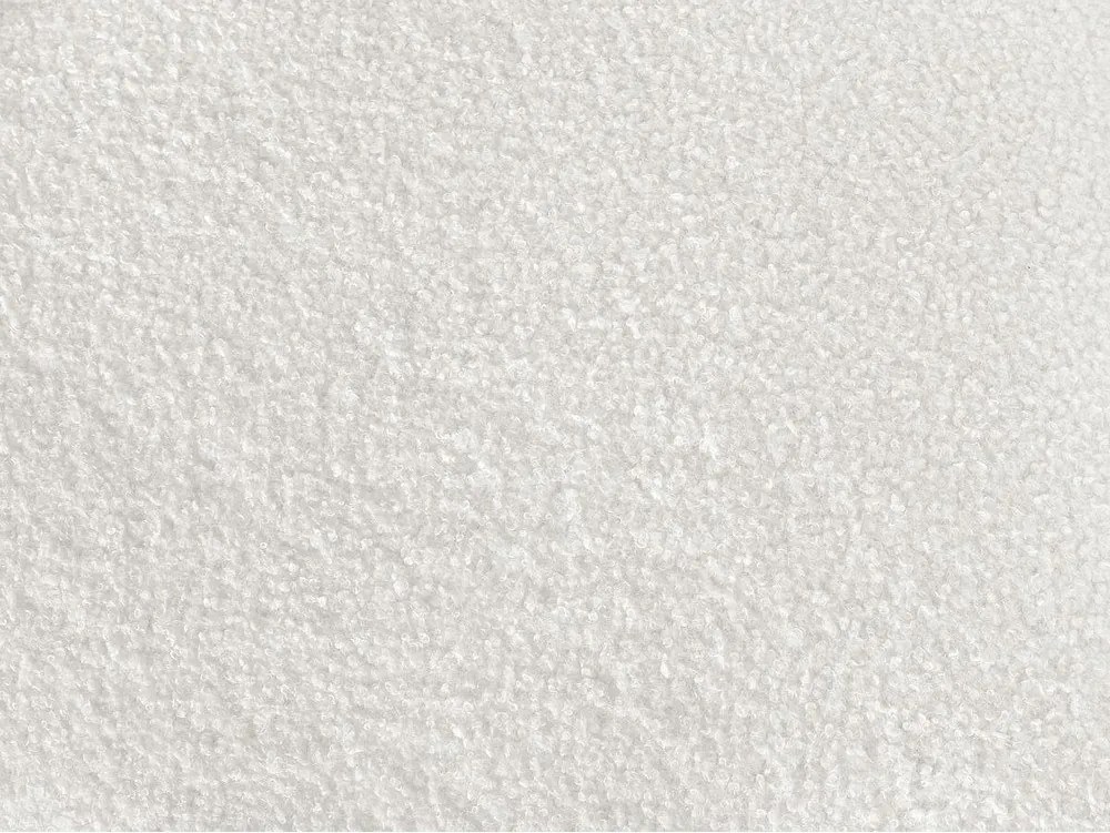 Biała sofa z materiału bouclé 193 cm Elina – Bobochic Paris
