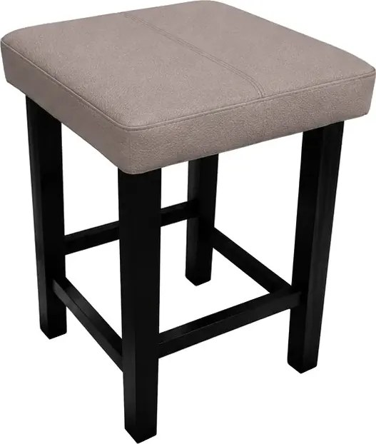 Taboret Klasyk 45cm Stołek Loft Eko-skóra D11
