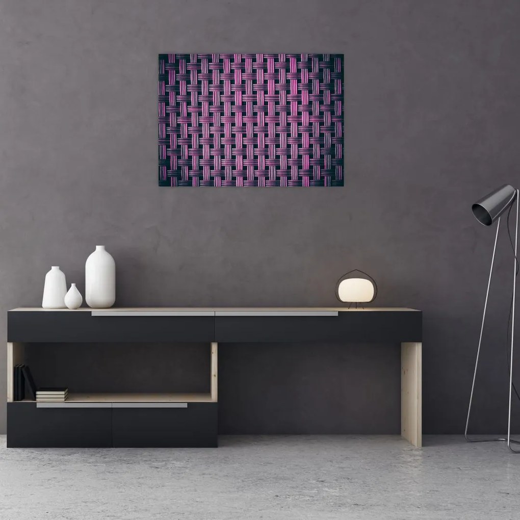 Obraz fioletowej tekstury (70x50 cm)