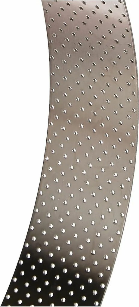 De Buyer 3098.09 perforowana okrągła rama do ciasta 24,5 cm, stal nierdzewna, 24,5 cm