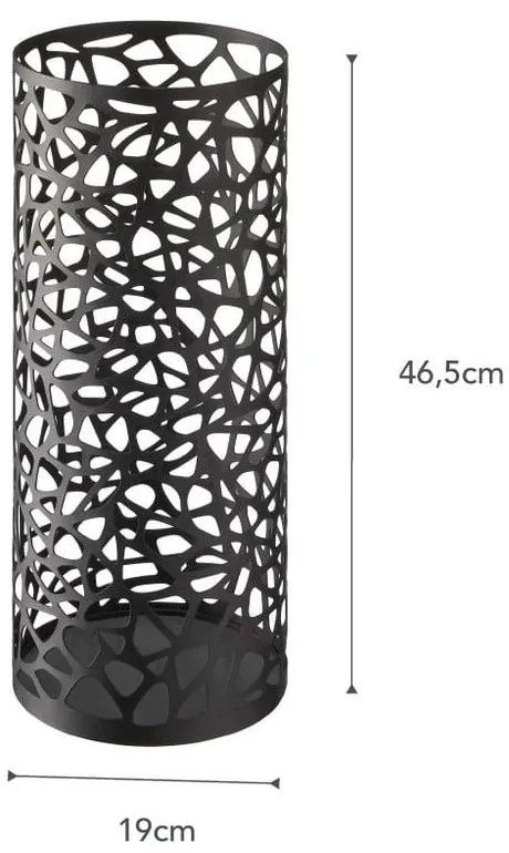 Czarny parasolnik YAMAZAKI Nest