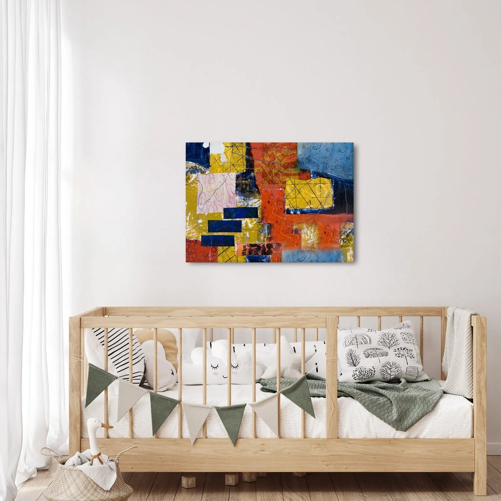 Obraz - Abstrakcja (70x50 cm)