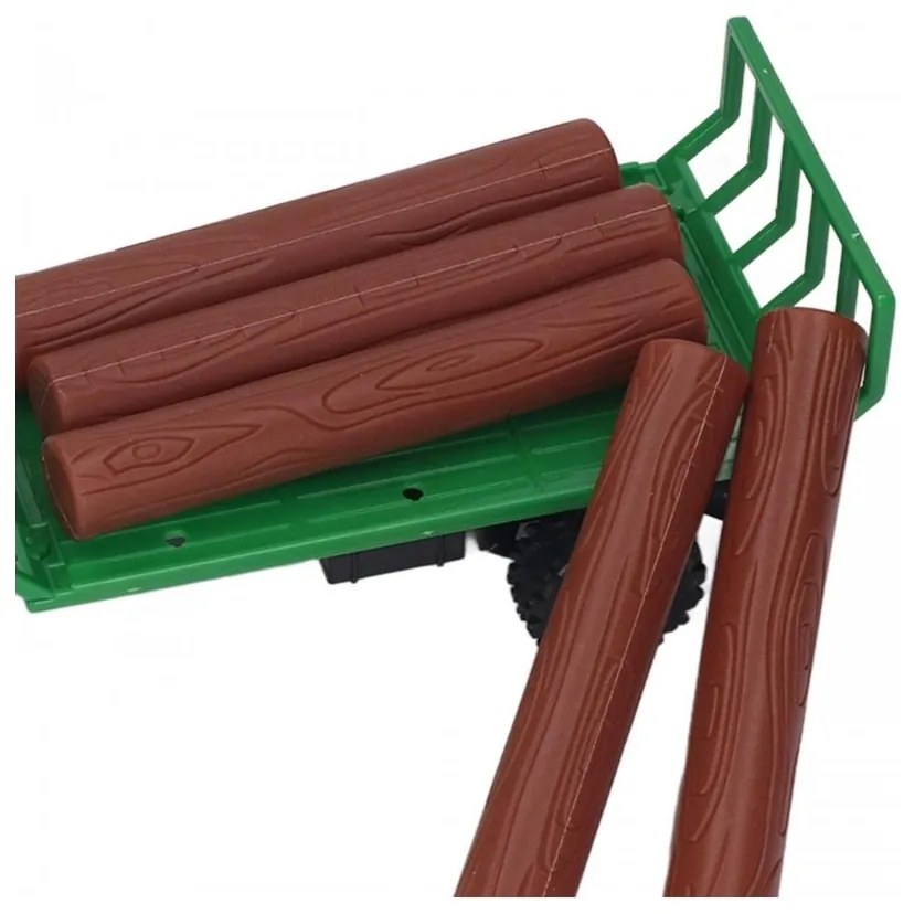 Woopie traktor z przyczepą na pilota sterowany rc - skala 1:24