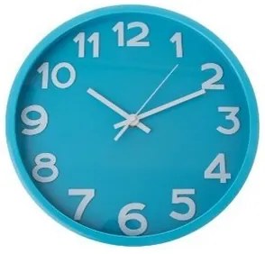 Zegar ścienny City blue, śr. 30,5 cm, plastik