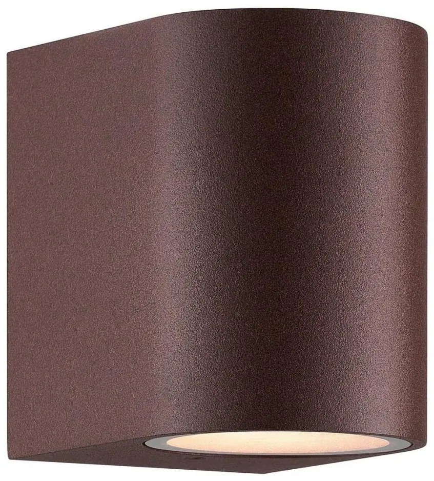 Nordlux - Kinkiet zewnętrzny DION 1xGU10/25W/230V IP44 rezavá