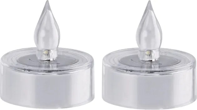 Solarny LED świeczki tealight FLARNIS, zestaw 2 szt.