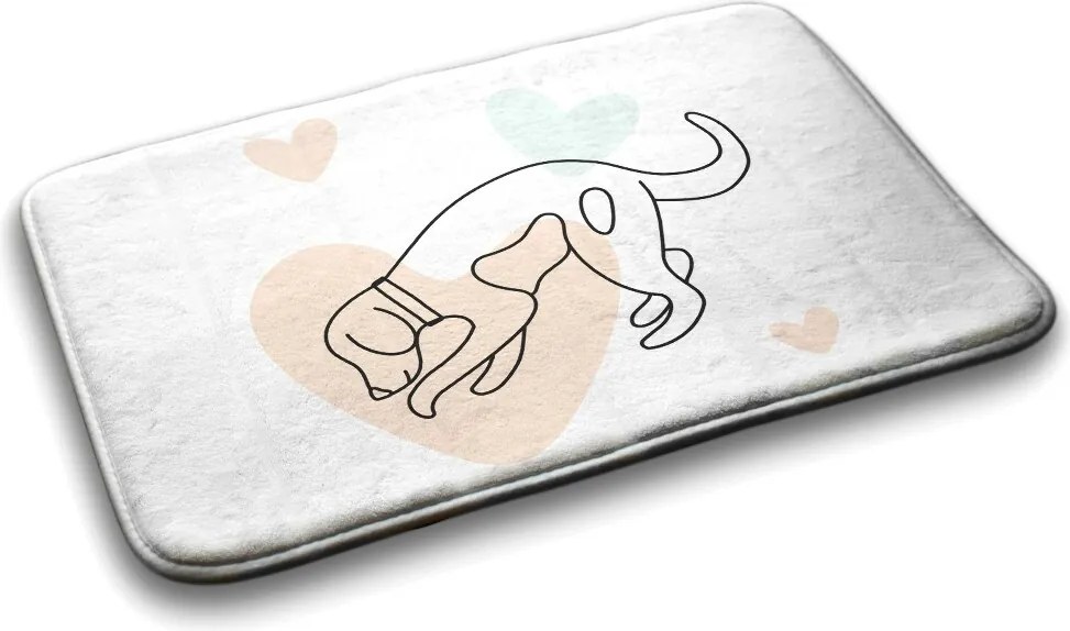 Dywanik łazienkowy Dywanik łazienkowy Pies Zwierzęta