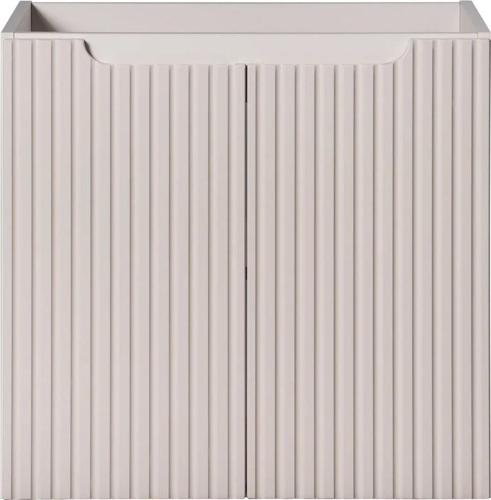 Wisząca szafka podumywalkowa 2-drzwiowa Nova 60 cm, kaszmir mat