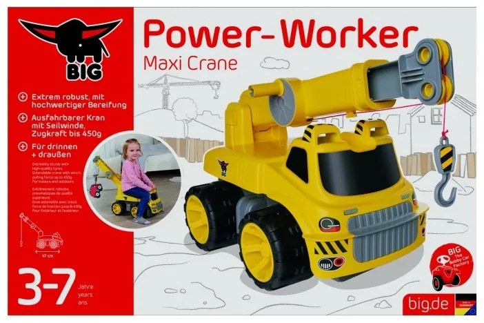 Big jeździk dźwig maxi crane