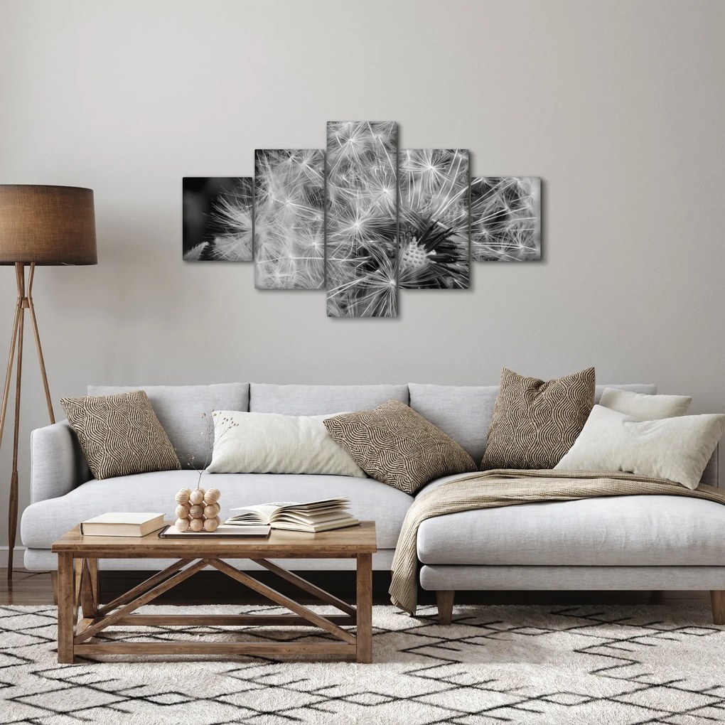 Obraz - nasiona dmuchawca (125x70 cm)
