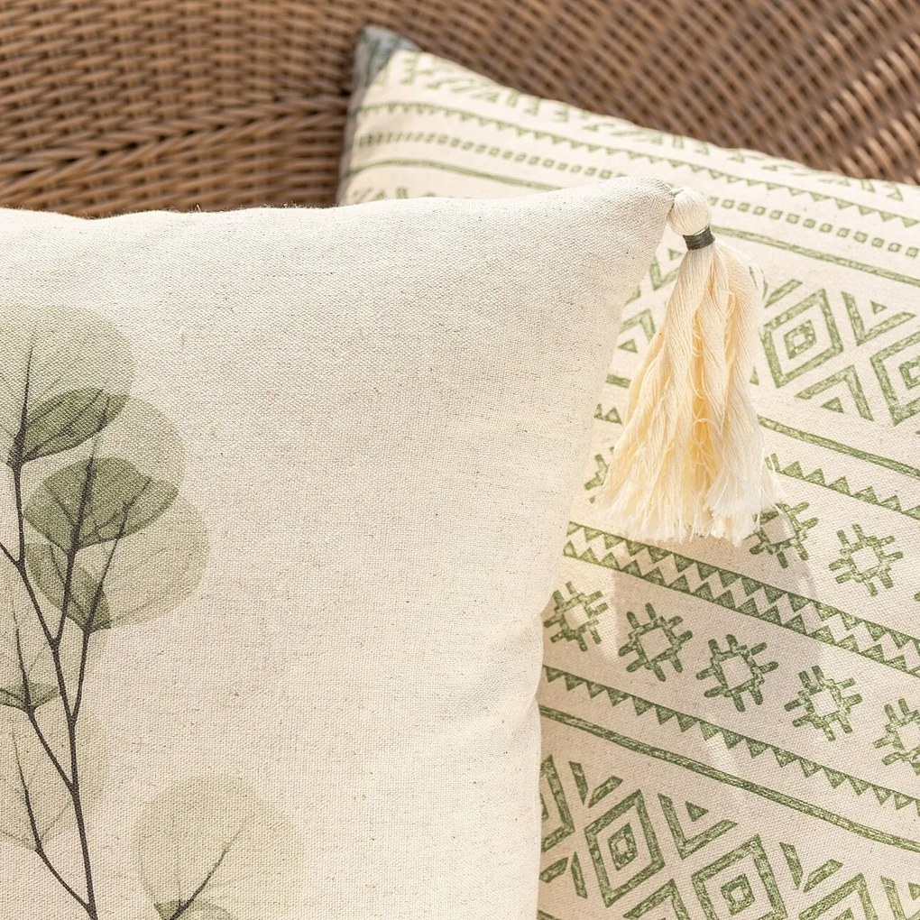 Poszewka na poduszkę Ethno Verde 45x45 cm