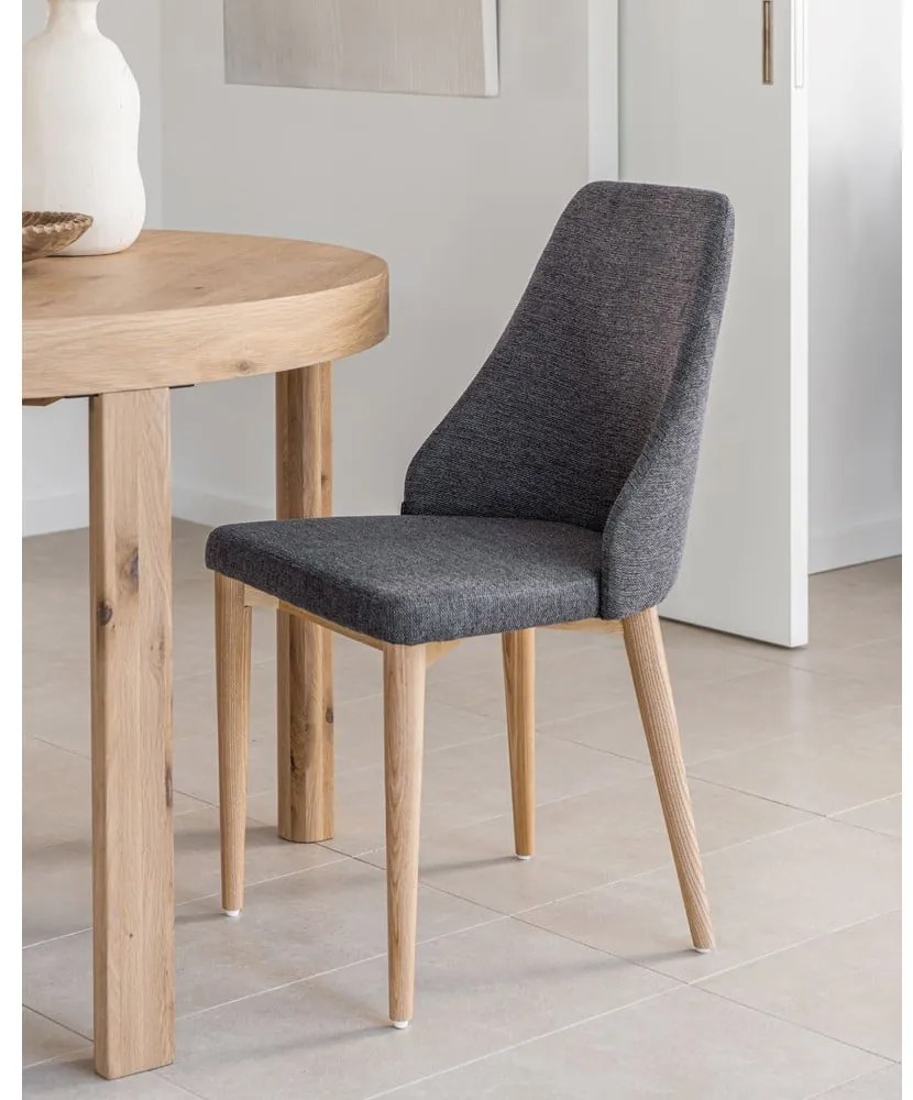 Ciemnoszare krzesło Rosie – Kave Home