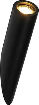 Nowoczesna lampa ścienna czarna - Slam