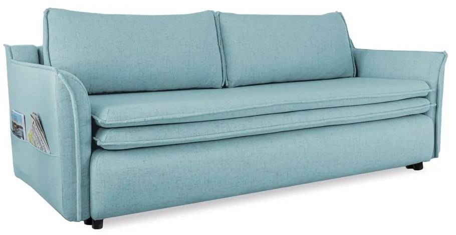 Jasnoniebieska rozkładana sofa Miuform Charming Charlie