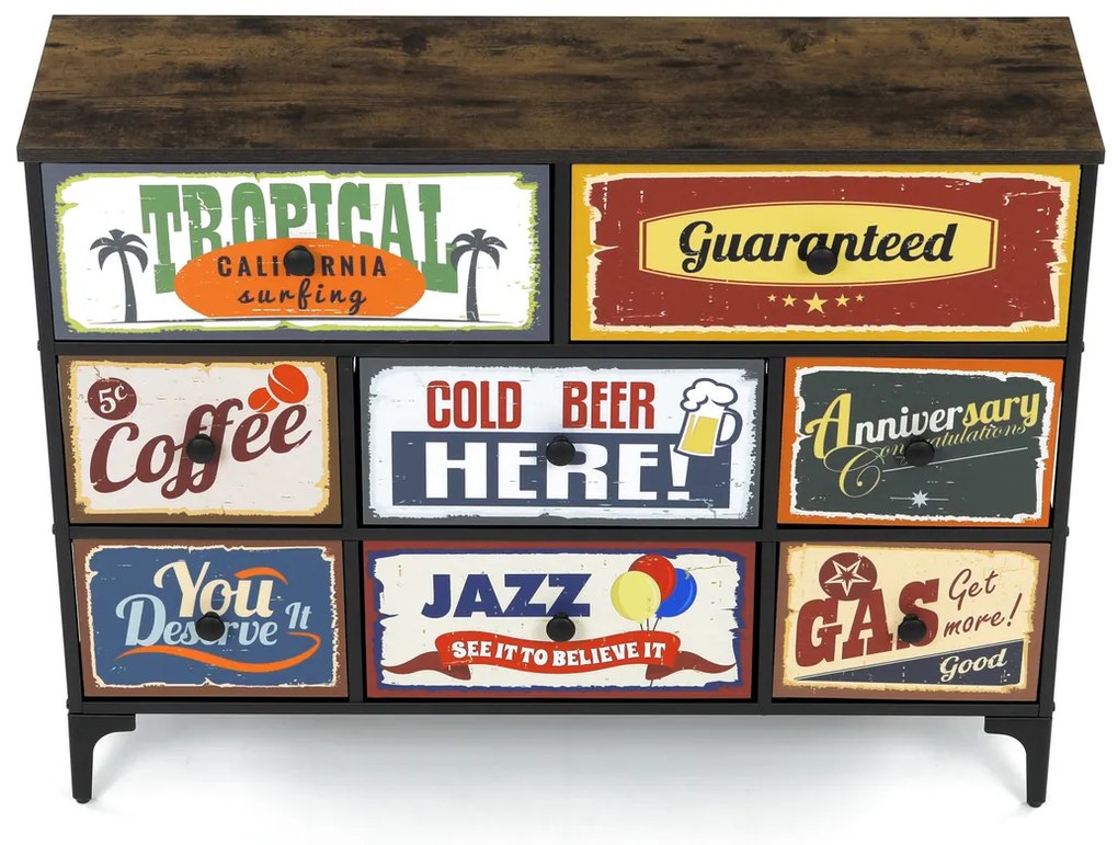 Komoda Vintage, 103 x 30 x 78 cm