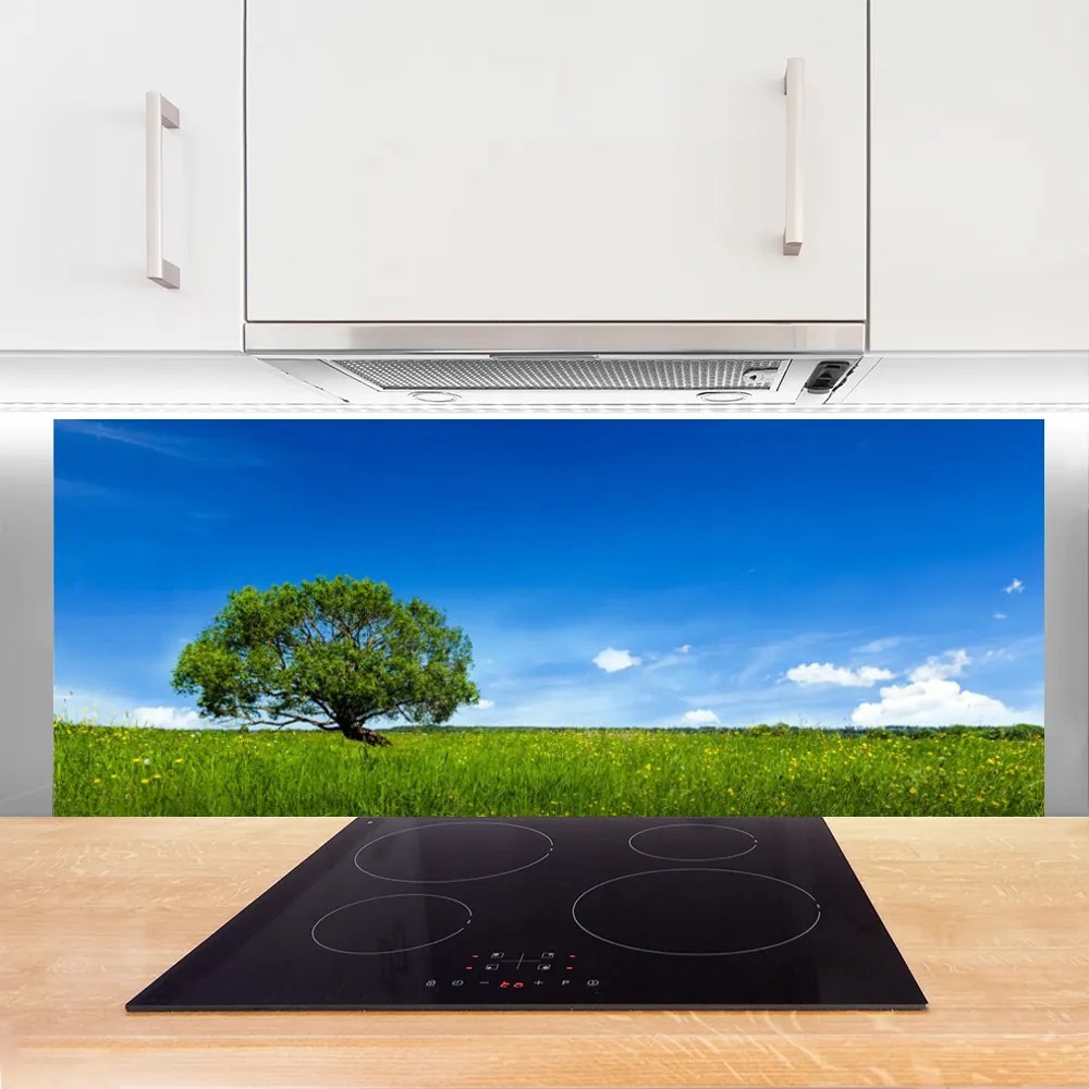 Panel Kuchenny Zielony Pejzaż Parkowy