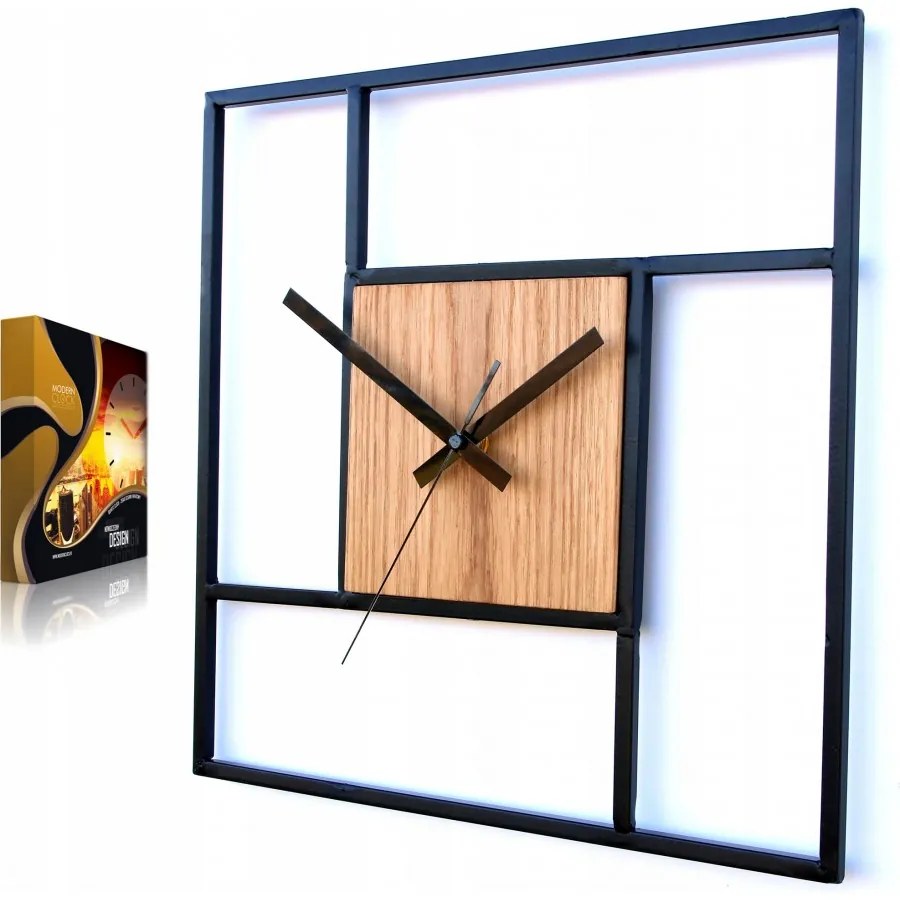 Zegar na ścianę nowoczesny do salonu sypialni cichy kuchenny efektowny loft