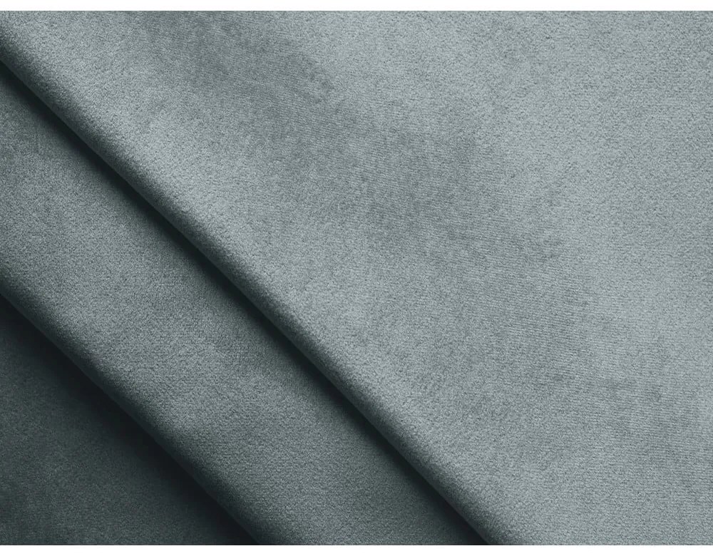 Jasnoniebieska aksamitna sofa 238 cm Nalu – Makamii