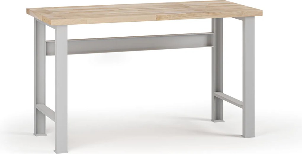 Stół warsztatowy G7, blat bukowy, 1500 x 685 x 840 mm