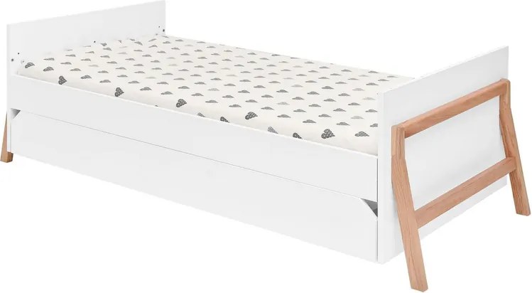 Łóżeczko dziecięce 70x140 Lotta z funkcją tapczanika