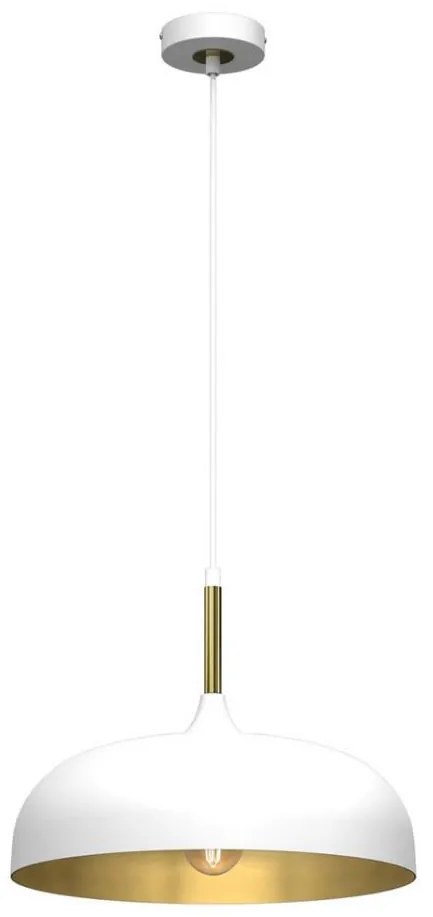 Brilagi - Żyrandol na lince ABRAHAM 1xE27/60W/230V śr. 35 cm biały