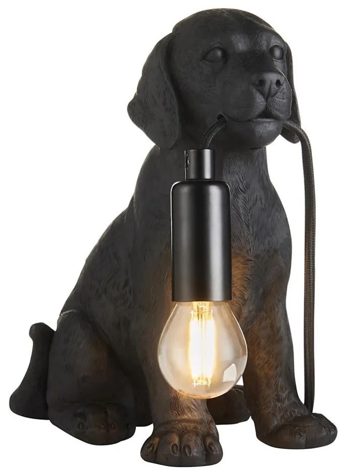 Endon 107365 - Lampa stołowa PUPPY 1xE14/7W/230V czarna