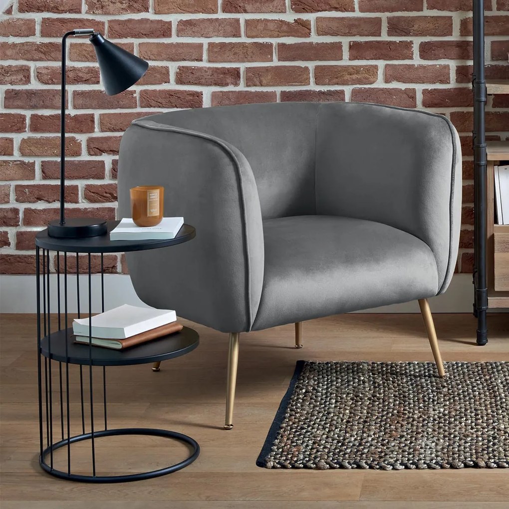 Stolik kawowy KOBU, 2 poziomy, Ø 36 cm