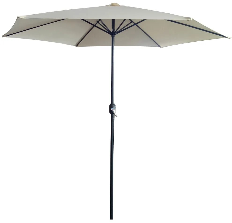 Parasol ogrodowy 3 m ecru / antracyt  PATIO