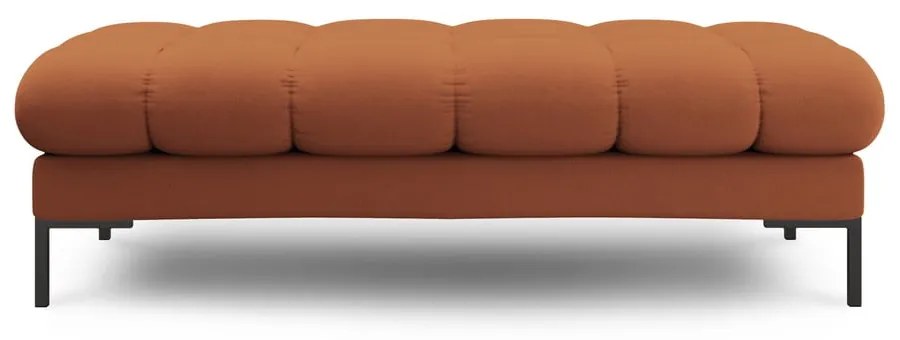 Ceglasta tapicerowana ławka Bali – Cosmopolitan Design