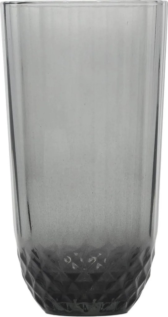 Szklanka z szarego szkła, 345 ml
