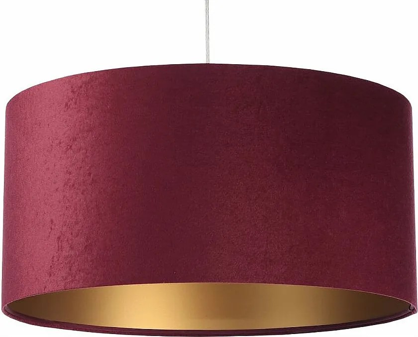 Lampa wisząca HOME 30 bordowa/złota