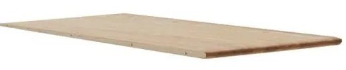 Dodatkowy blat do stołu z litego drewna dębowego 45x100 cm Amalfi – Hammel Furniture