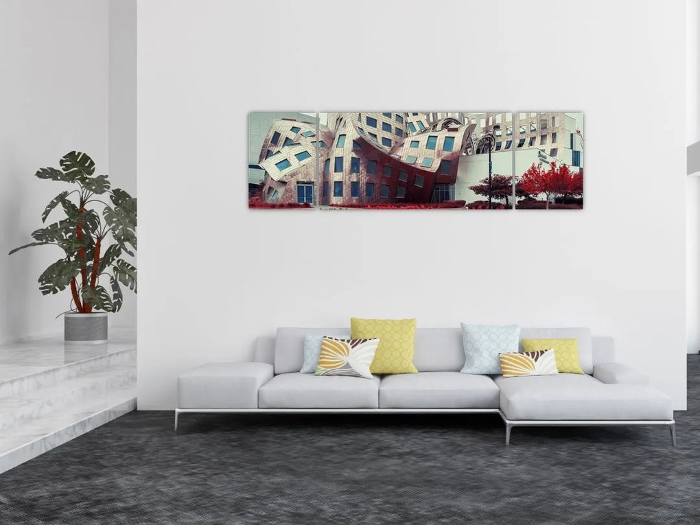 Obraz - budynek architektoniczny (170x50 cm)