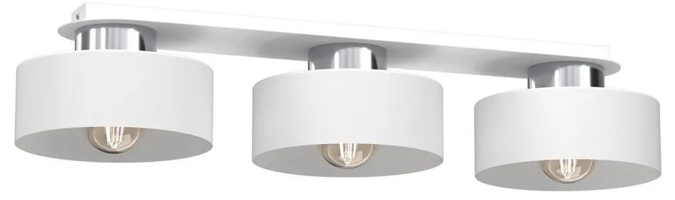 Lampa sufitowa MARTI 3xE27/15W/230V biała/chrom