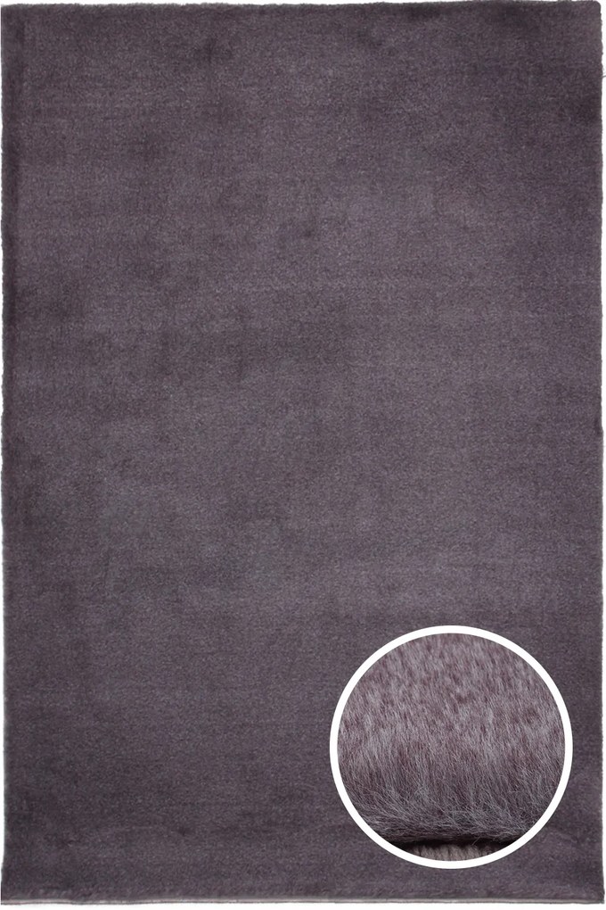 Dywan Bunny Śliwka w Czekoladzie 100x100 Koło